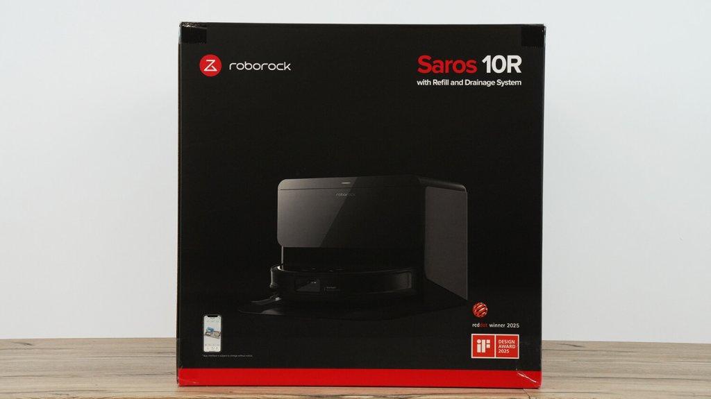 „Roborock Saros 10R“ (įmontuojama stoties versija): dėžutė