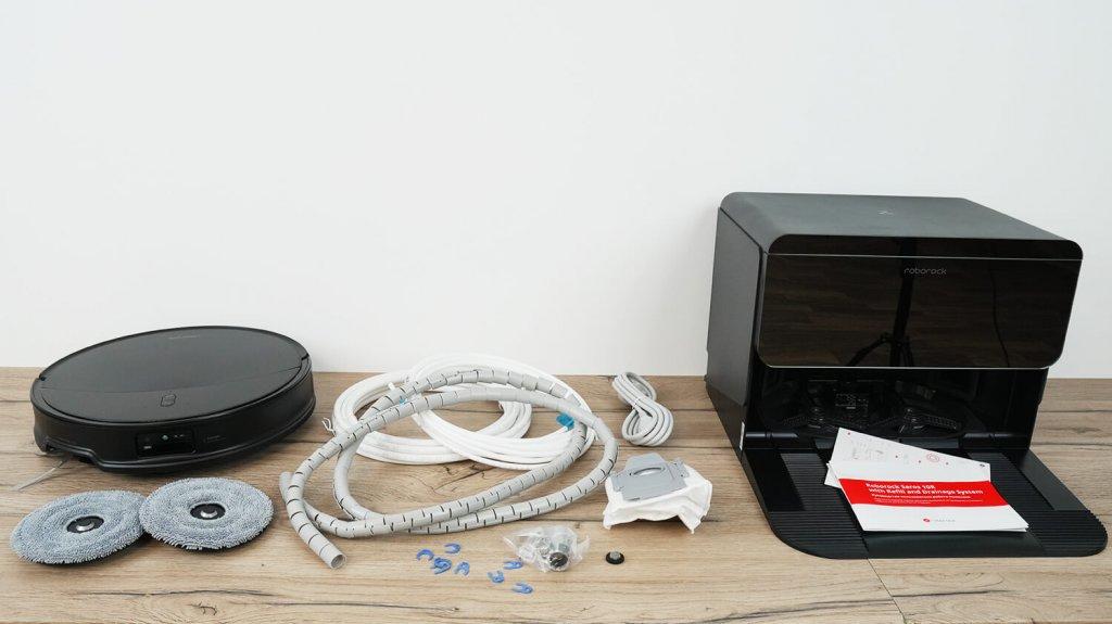 „Roborock Saros 10R“ (įmontuojama stoties versija): Įranga