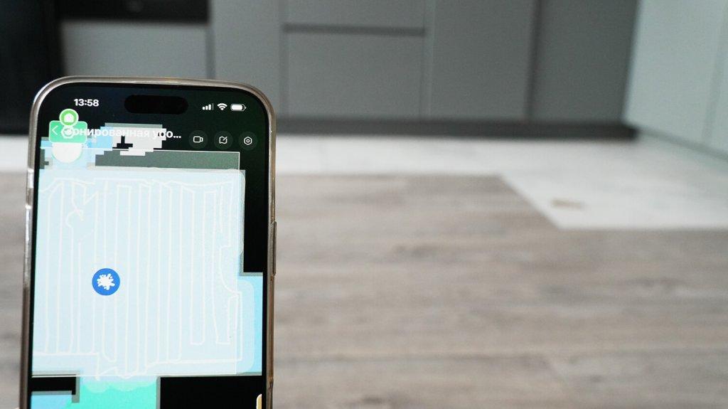 „Roborock Saros 10R“ (įmontuojama stotelė): balų atpažinimas