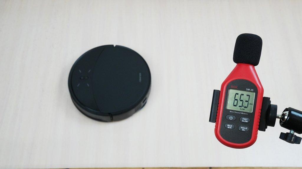 Roborock Saros 10R: triukšmo lygis