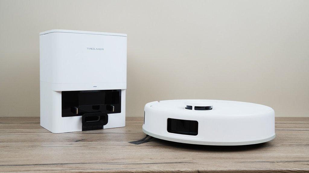 TROUVER E20s Pro Plus: robotas ir stotis