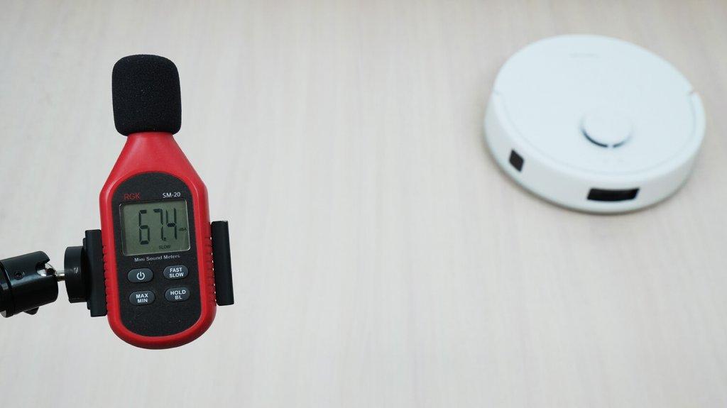 Trouver E20s Pro Plus: triukšmo lygis