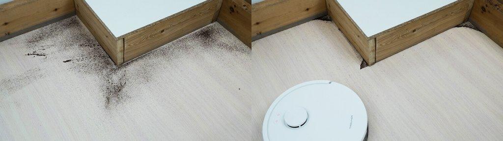 „Trouver E20s Pro Plus“: Šiukšlių šlavimas iš kampų