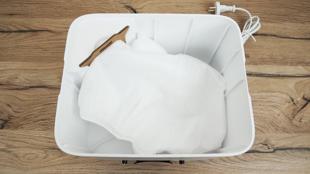 TROUVER E20s Pro Plus: šiukšlių maišas