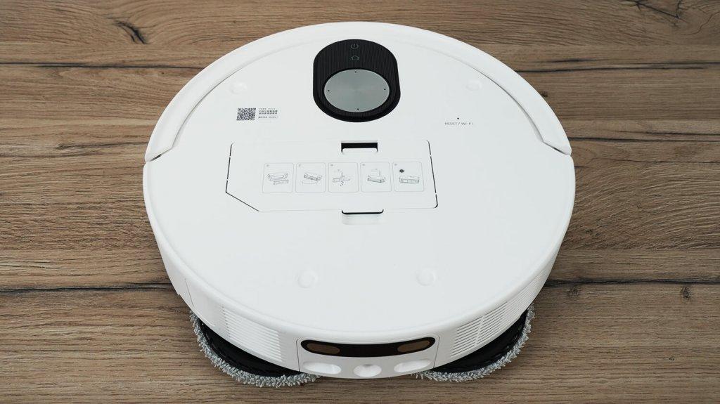 „Xiaomi Mijia 5 Pro“: dulkių dėžės vieta