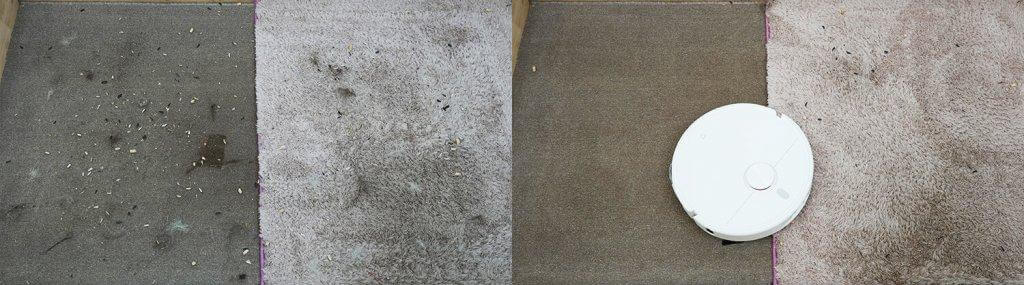 „Xiaomi Mijia 5C“: kilimų valymas