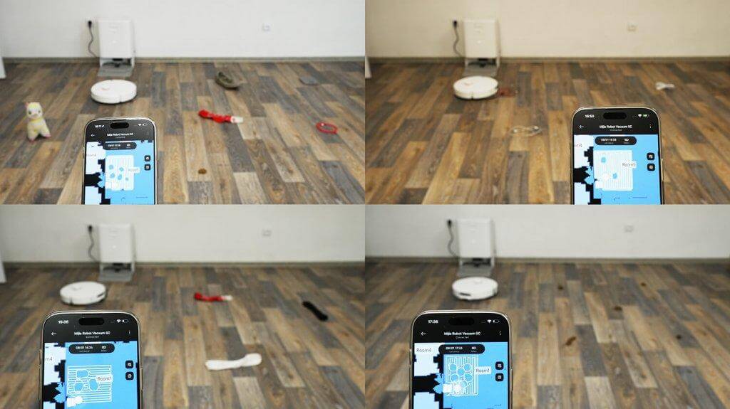 „Xiaomi Mijia 5C“: objektų aptikimas visiškoje tamsoje