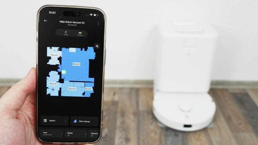 „Xiaomi Mijia 5C“: programėlių valdymas